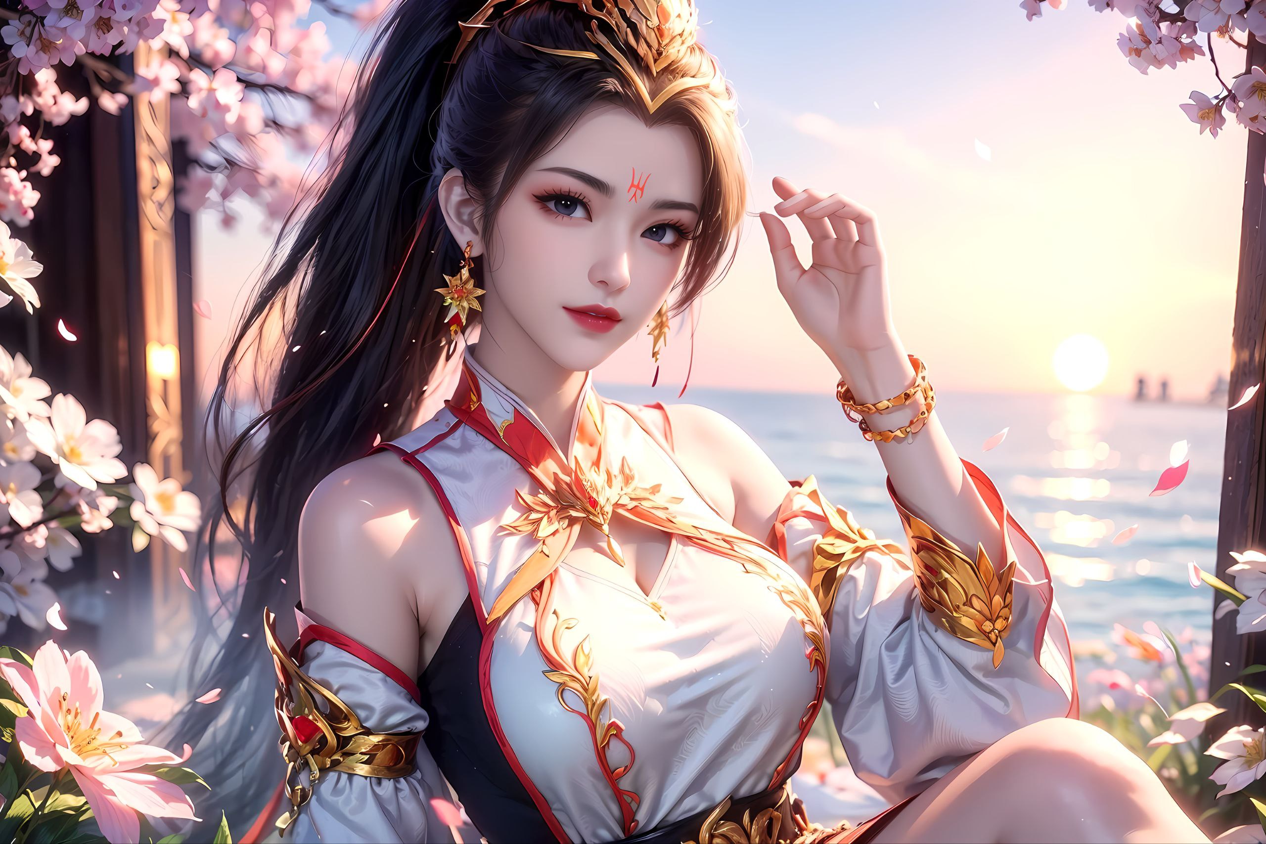 因此